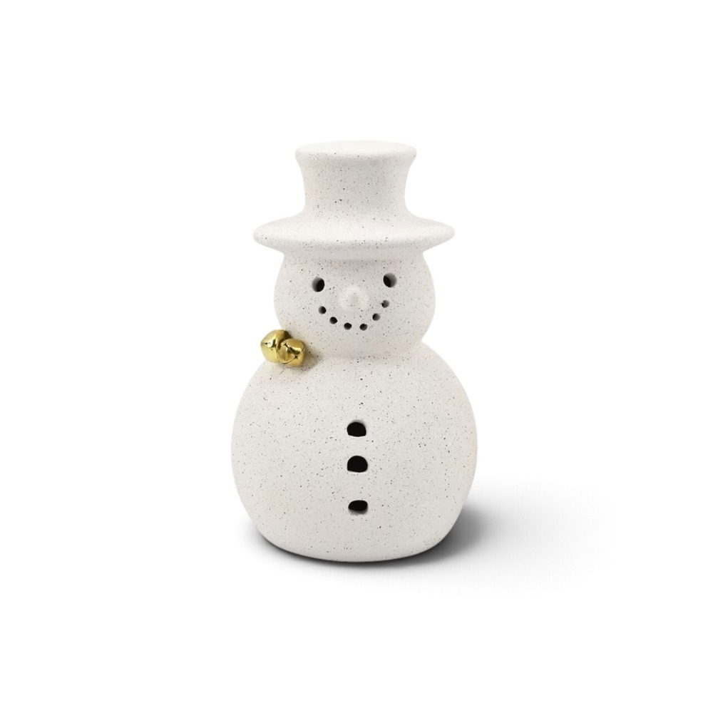 Medium Light-Up Snowman Christmas Decor White - Holiday Time 2026